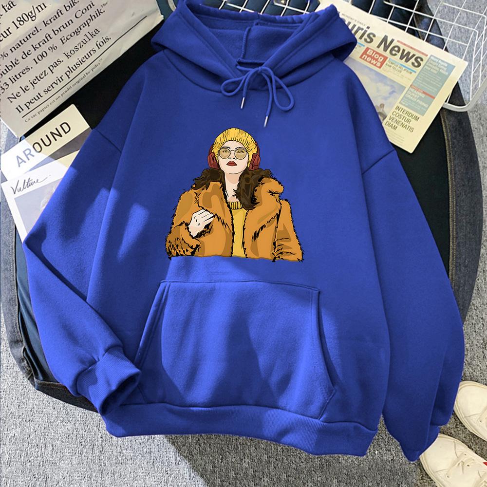 SelenaGomez NUR MÖRDER im GEBÄUDE Hoodie Kapuzenpullover Langarm Kleidung Fleece Damen Kleidung Mode Grafikdruck Pullover
