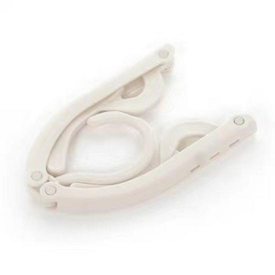 Foldable Clothes Hanger for Travel, Business, Dorms, and Home - Portable Drying Rack for Underwear and Socks