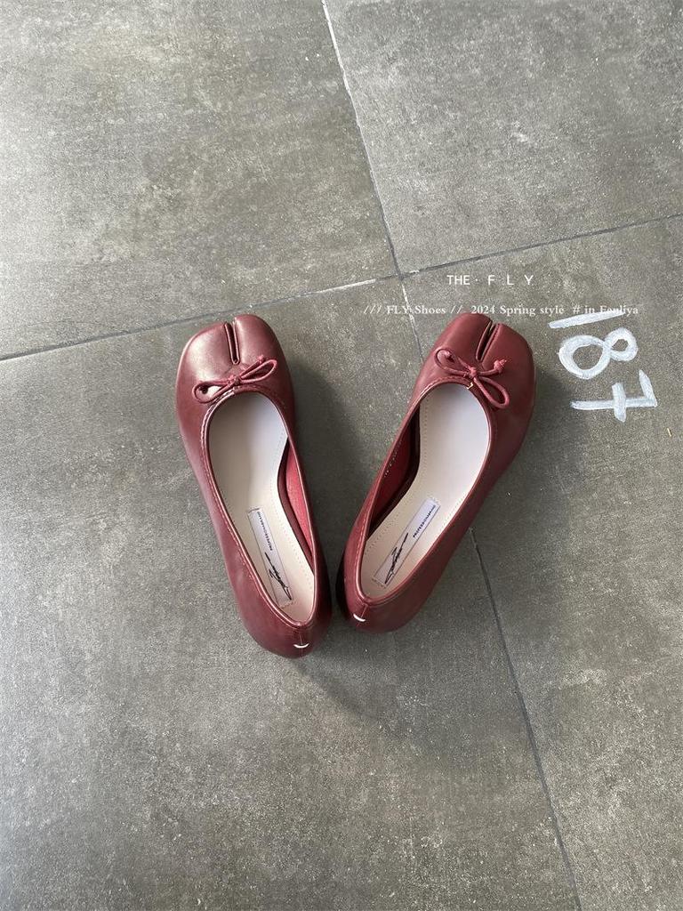 "Scarpe Trotter Comode con Dita Separate 2024 per Donna - Tacchi Spessi, Chic Casual"