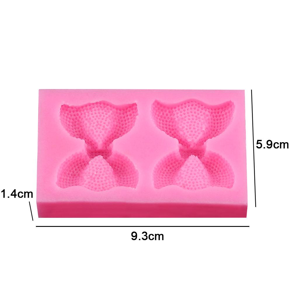 Silicone World Bowknot Cake Silicone Mold Cute Bow Molds DIY Fondant Chocolate Baking Tool Resin Art Mould Decoration Pastry