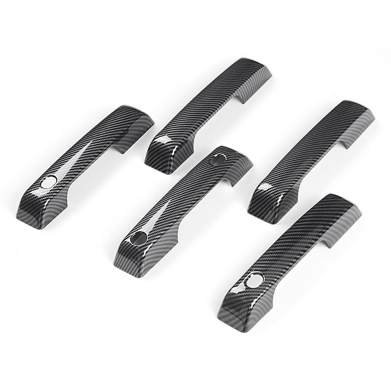 Rime pentru mânerul ușii mașinii, autocolant, ornamente, protecție împotriva zgârieturilor, potrivite pentru Ford Bronco 2022 4 uși, piese modificate pentru decorarea auto