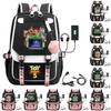 Toy Story 5 Printed Canvas Backpack With Breathable Design For Middle School Students And Travel