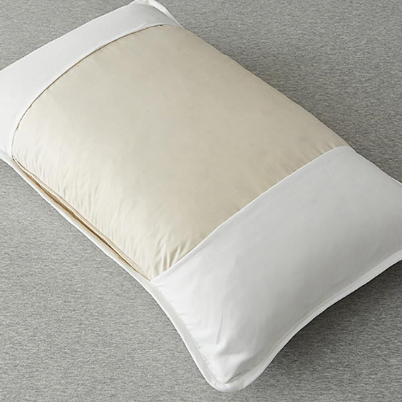 Comfortable Cotton Clip Pillow Cover Isolation Layer Anti Mite Pillow Core Protection Head Oil Waterproof Pillowcase