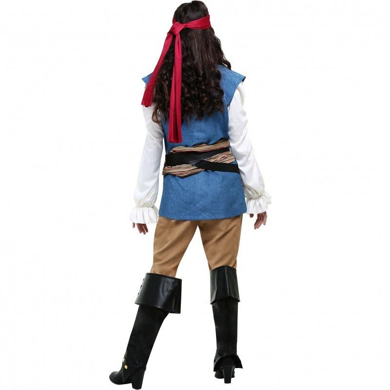 Halloween cosplay pirate costume, stage costume, performance costume