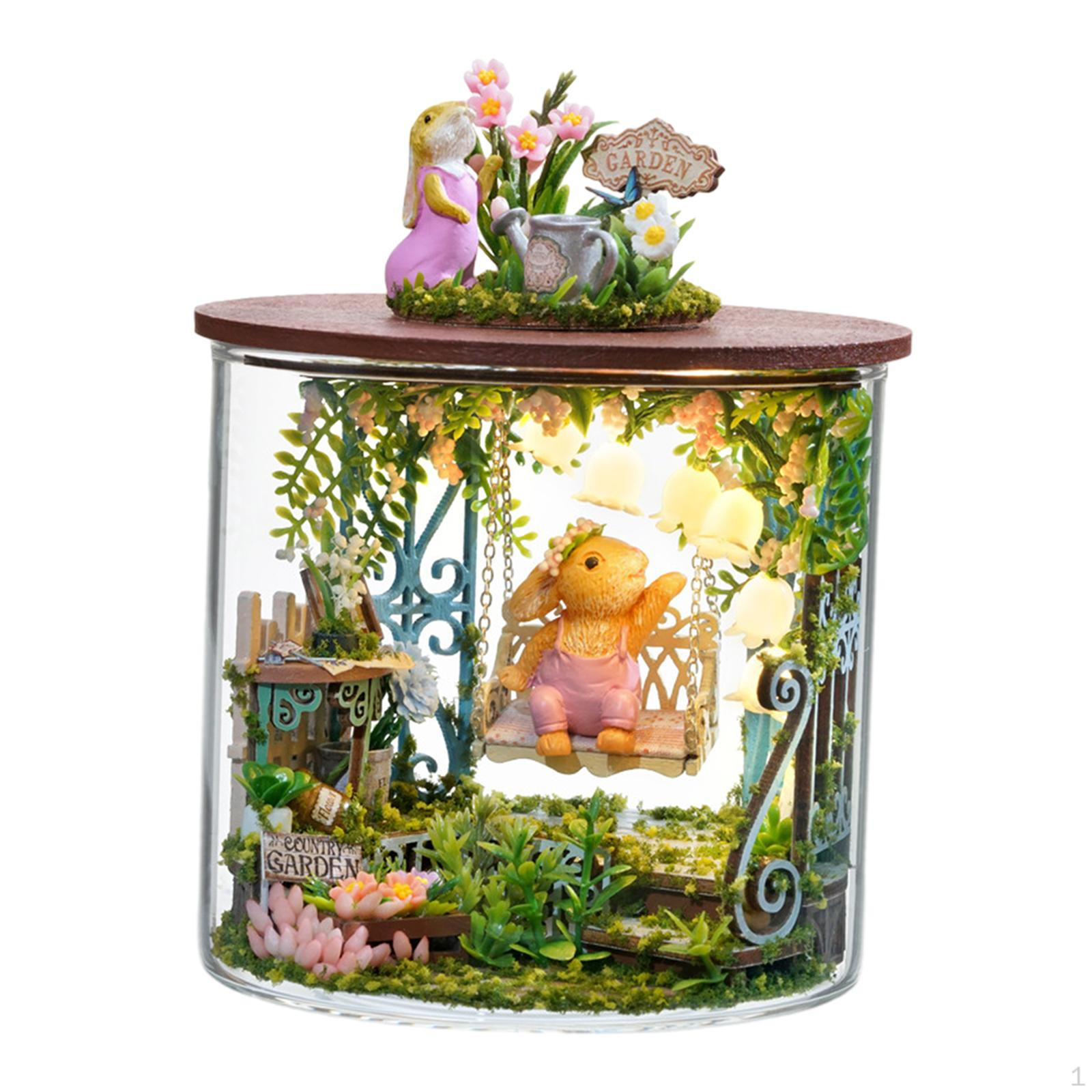 

Творческий набор для самостоятельного изготовления мини-кукольного домика с изысканной деревянной мебелью Style B