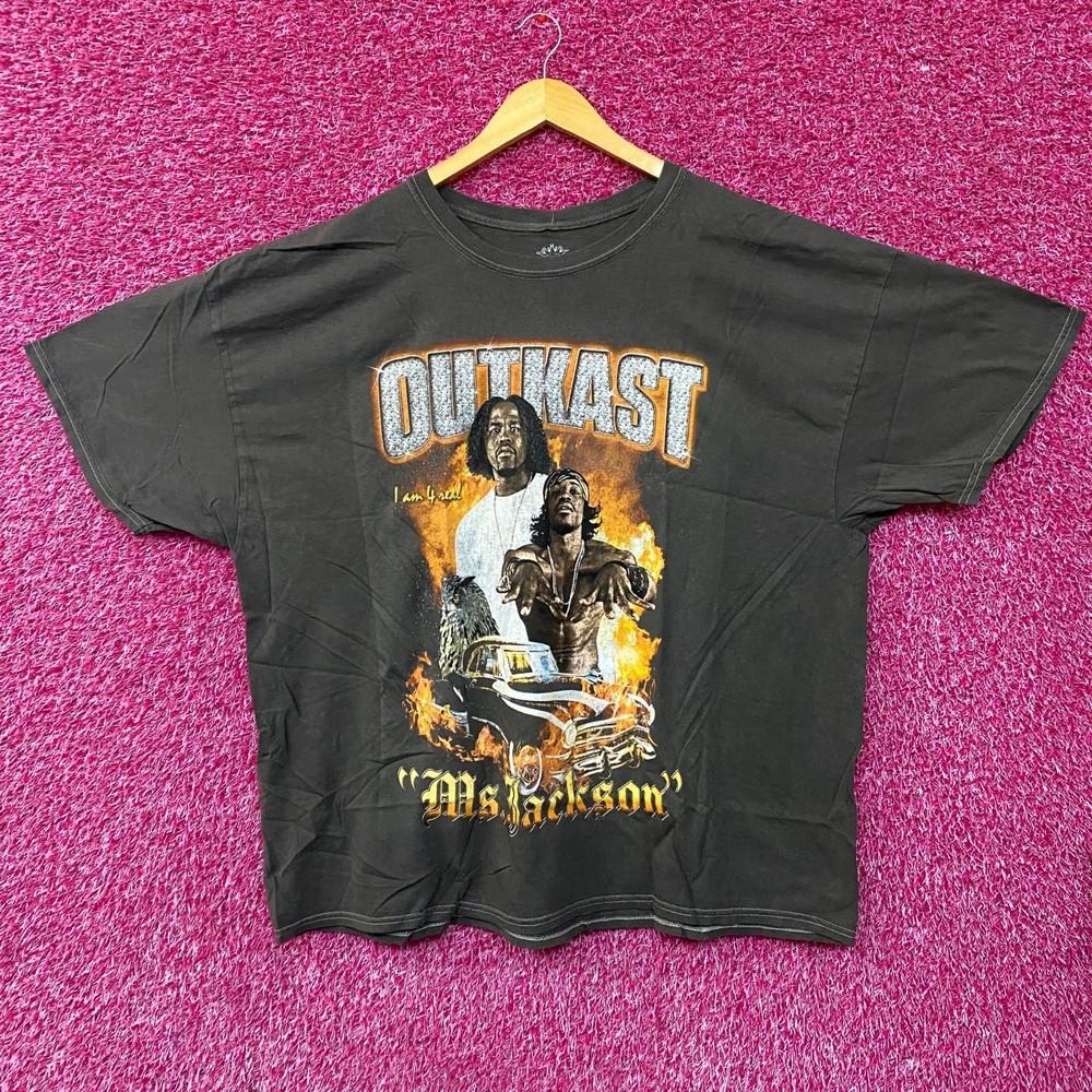 

Outkast Ms. Jackson 2000#039;s Vintage Style TShirt L/XL Unisex T-Shirt S