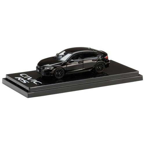 Hobby Japan HJ64 1/64 Scale Honda Civic RS Crystal Black Pearl Finished Model HJ642046ABK