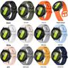 Silicone Strap with Wave Stitching for Samsung Galaxy Watch 7/FE/6/5/4, Quick Release
