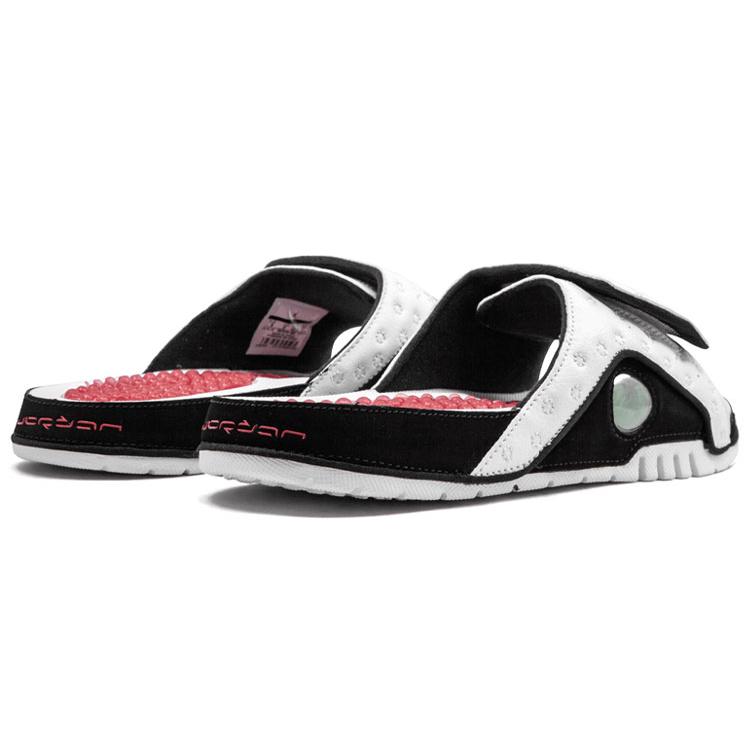 Air Jordan Hydro 13 Retro Slide 'White Red Black' (Unisex) White / True Red-Black Slide Slippers 684915 106