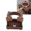 Coffee Portafilter Holder Universal Prevent Slip Bear Shaped Wooden Coffee Tamper Stand for 51mm 53m