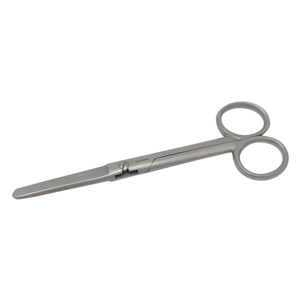 

AS ONE Scissors 8 Straight No. Scissors, Double-Handed, 145mm, Side-Removal / 2-534-12