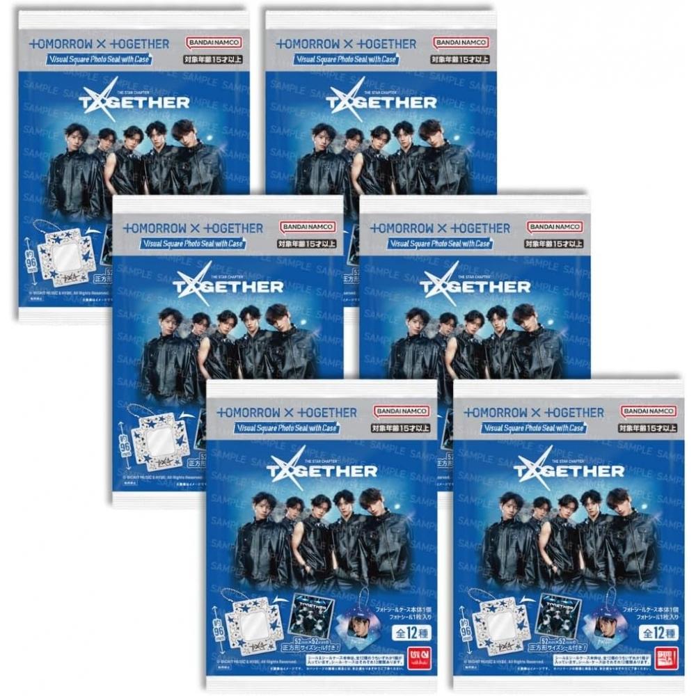 

Unbranded [6 Pieces Sold Separately] Tomo. Rrow X Toge. Ther Visual Square Photo Seal With Case 6