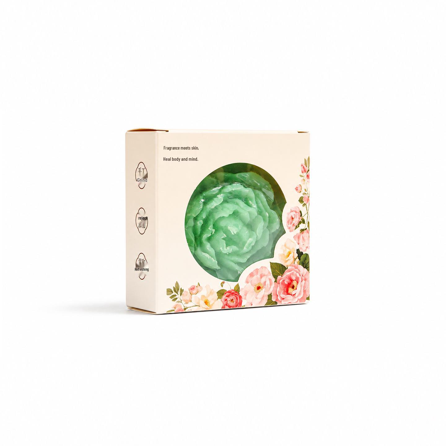 Handmade Mugwort & Rose Essential Oil Soap Gel
