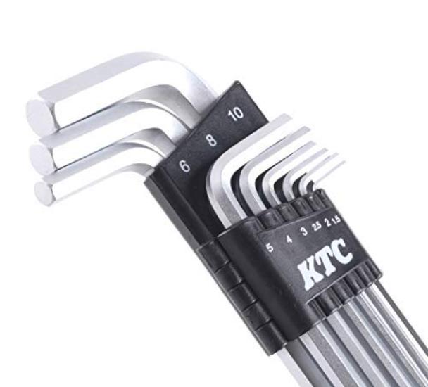 KTC Hex Wrench Ratchet Screwdriver Set + HL259SP-TMDB8