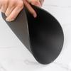 MUAMUA Cutting Board, Dishwasher Safe, Premium Heat-Resistant Elastomer, Black, Antibacterial, Round, Soft, Set of 3 (29 X 35cm / 26 X 30cm / 24 X 21.