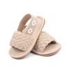 Baby Girls Sandals Ruffle Bowknot Premium Soft Sole Anti-Slip Open Toe Breathable Summer Outdoor First Walker Shoes Baby Sandals