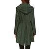 Outdoor Windproof Waterproof Lightweight Hooded Women Long Rain Coat Jacket