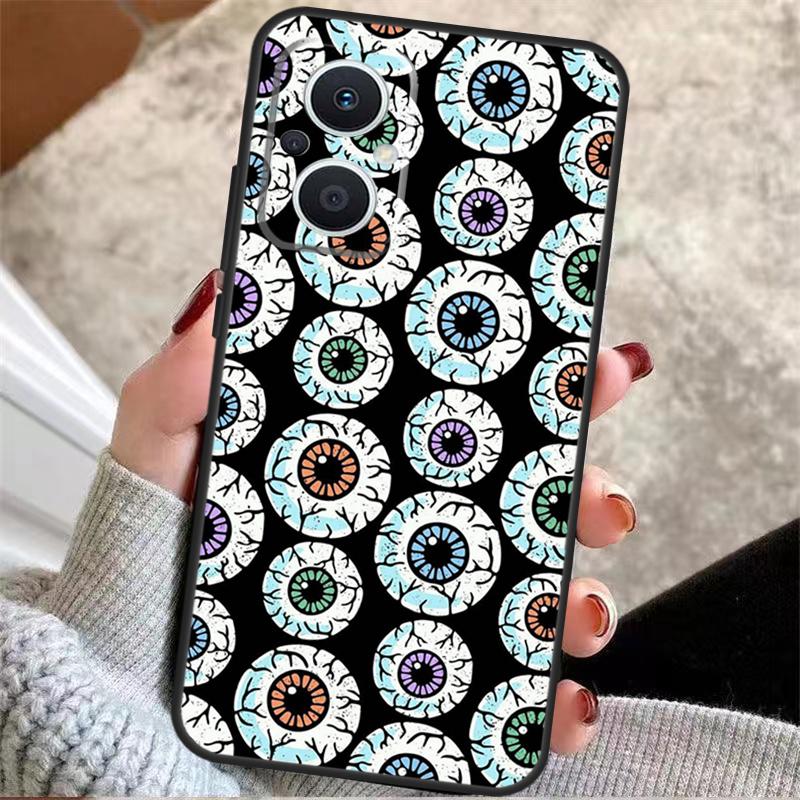 HALLOWEEN Phone Case For OPPO Reno 5Z 4Z 2Z 8T Reno 4 5 6 7 8 Lite OPPO Find X6 X5 Pro X2 X3 Neo Lite