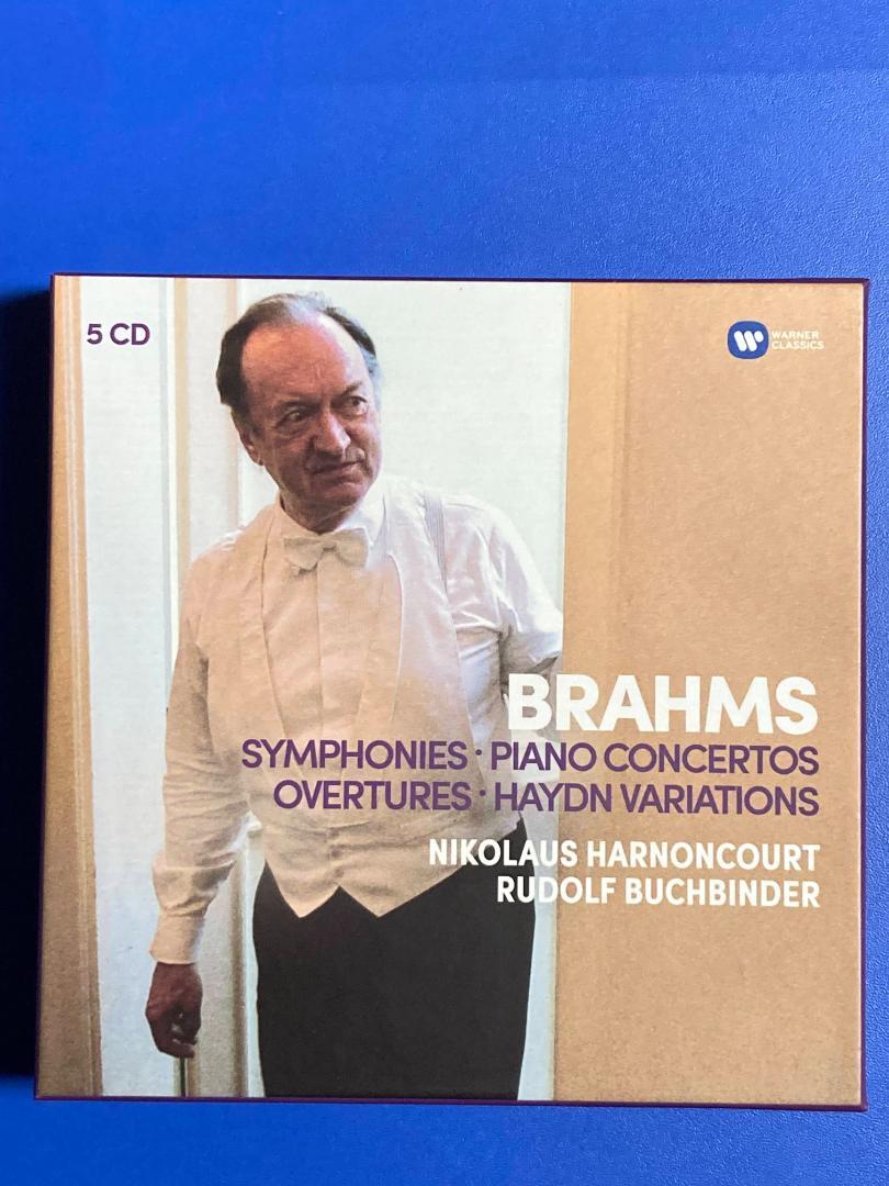 

[USED] Brahms/Complete Symphonies, Piano Concertos, etc. Harnoncourt (Imported)