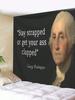 GGeorge  Funny Slogan Flag Tapestry Dorm Banner Home Room Wall Art Decor