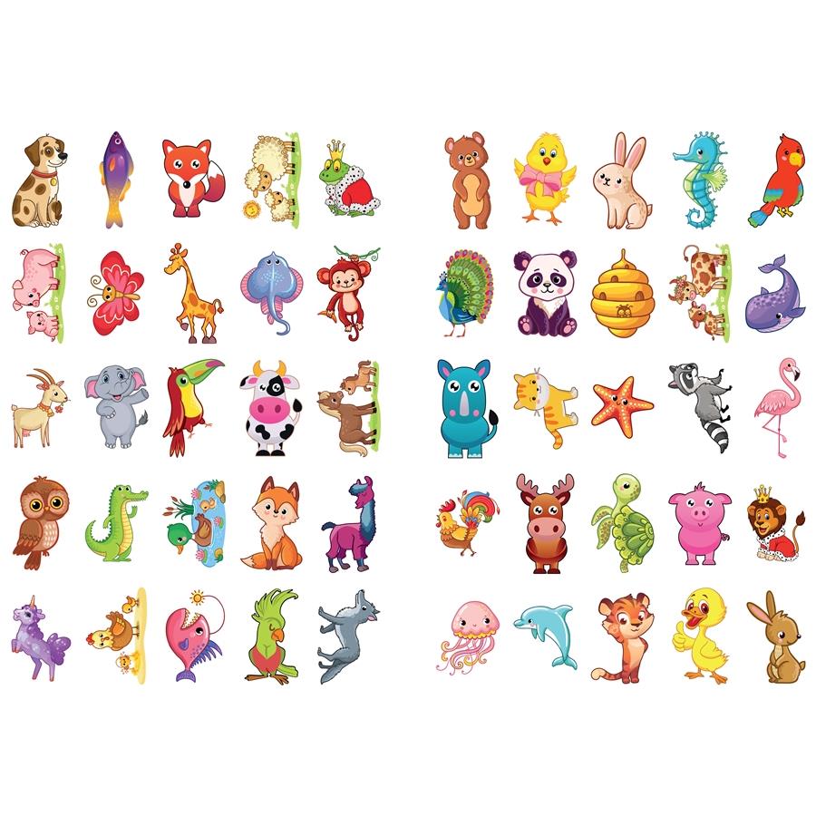 100+ Animal Coloring Pages Coloring Books For Children Educational Booklet
