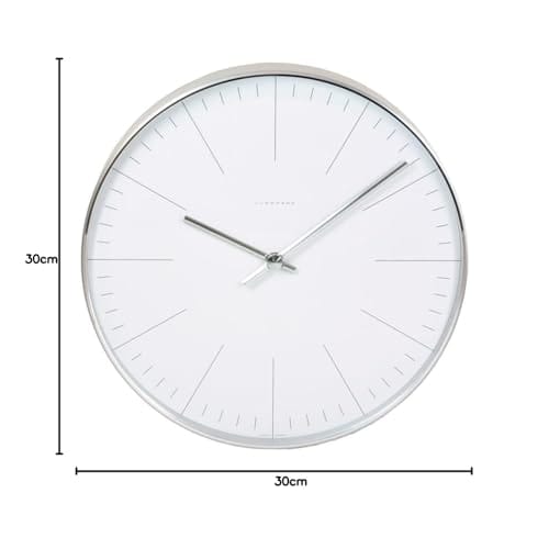 JUNGHANS 367/6046.00 Max Bill 30cm Diameter Wall Clock