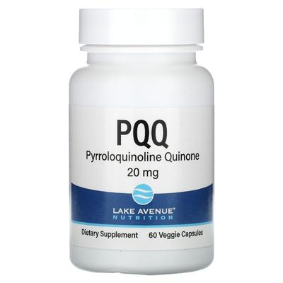 Pqq, 20Mg, 60 Veggie Capsules