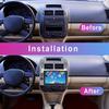 Auto  Frame Kit for VW Volkswagen Polo 2004-2011 Mounting Bezel Faceplate Car Interior Front Dash Center Fascia Frame