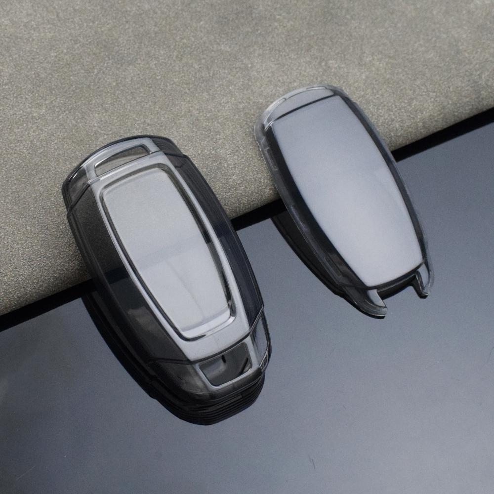 

Прозрачный ТПУ для Hyundai i30 Ix35 KONA Encino Solaris Azera Grandeur Ig Accent Santa Fe Palisade чехол для автомобильного ключа чехол для брелока прозрачный черный