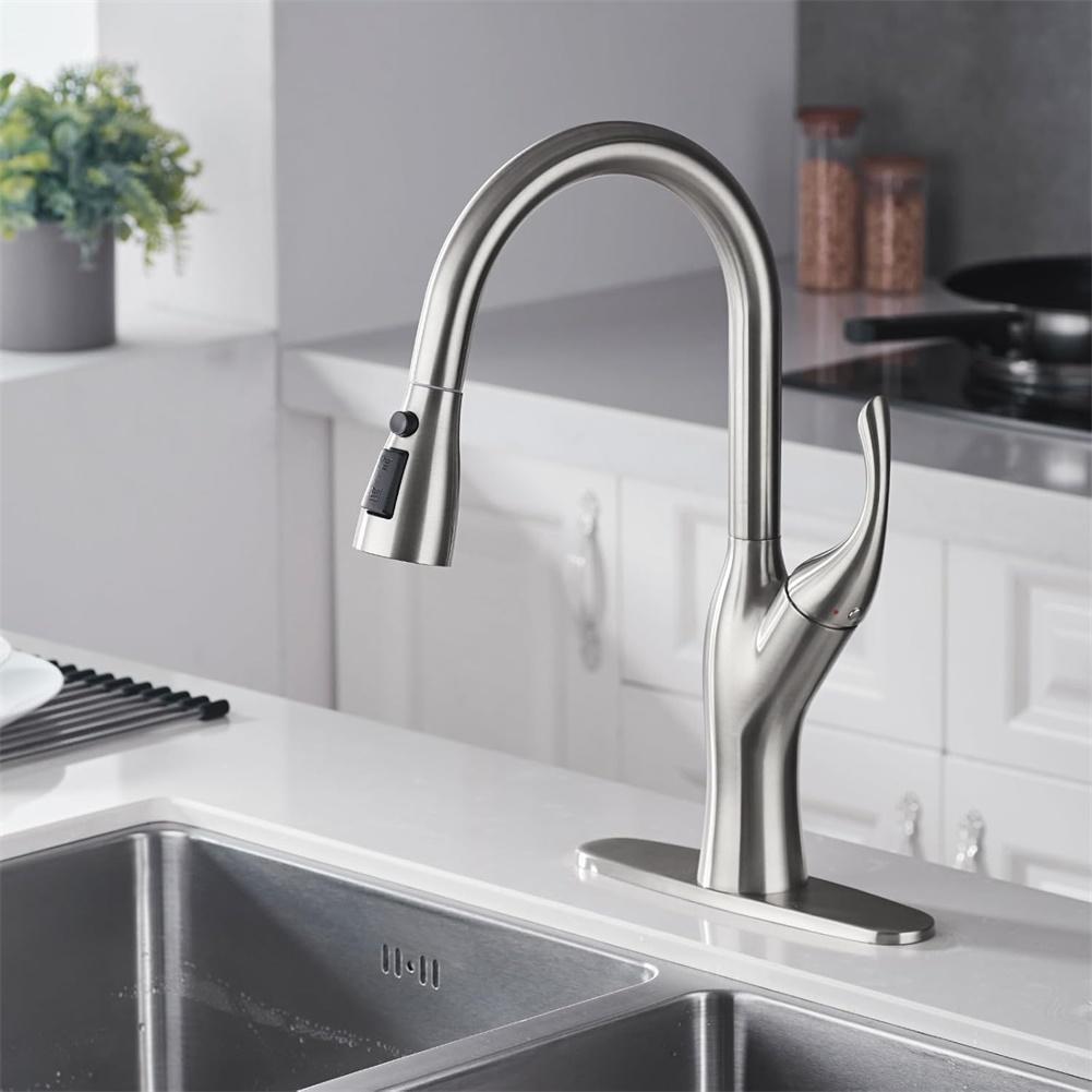 304 Stainless Steel Pull Down Kitchen Faucet Spray Head With 9 Connectors Shower Spray Head Bathroom Basin Sink Tap Replacement