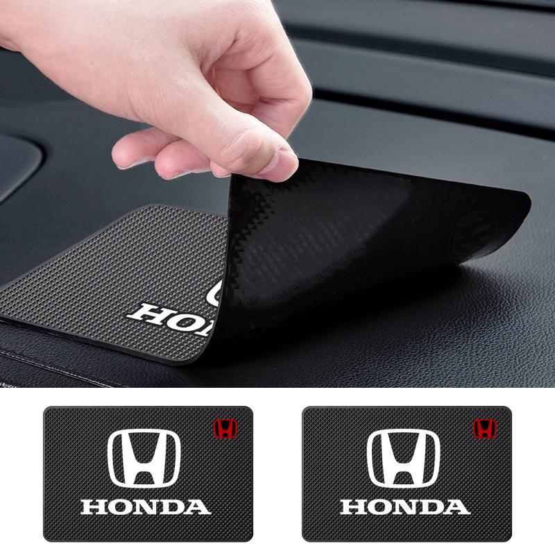 ABE1 Car Dashboard Anti-Slip Mat Phone Non Slip Pad Holder For Honda Civic Accord Odyssey City Pilot Jazz CRV HRV Legend Accessories