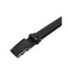 Daks Black Buckle Logo Pattern Leather Belt Dbbe9f711bk