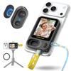 7RYMS Qshot V1 Monitor Selfie per Smartphone Nero,