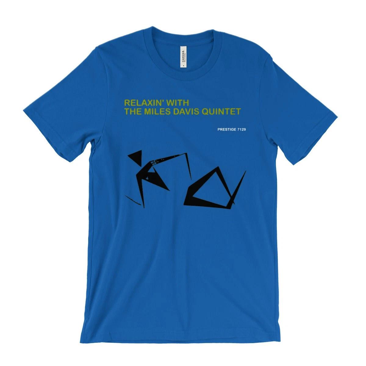 Relaxin  With The Miles Davis Quintet T Shirt - Jazz Fusion, Coltrane Prestige XXXXL