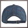 One Limitation CP416 Denim Cap with Simple English Casual Style for Men and Women (Black) Patch, Design, Brim, Letters,