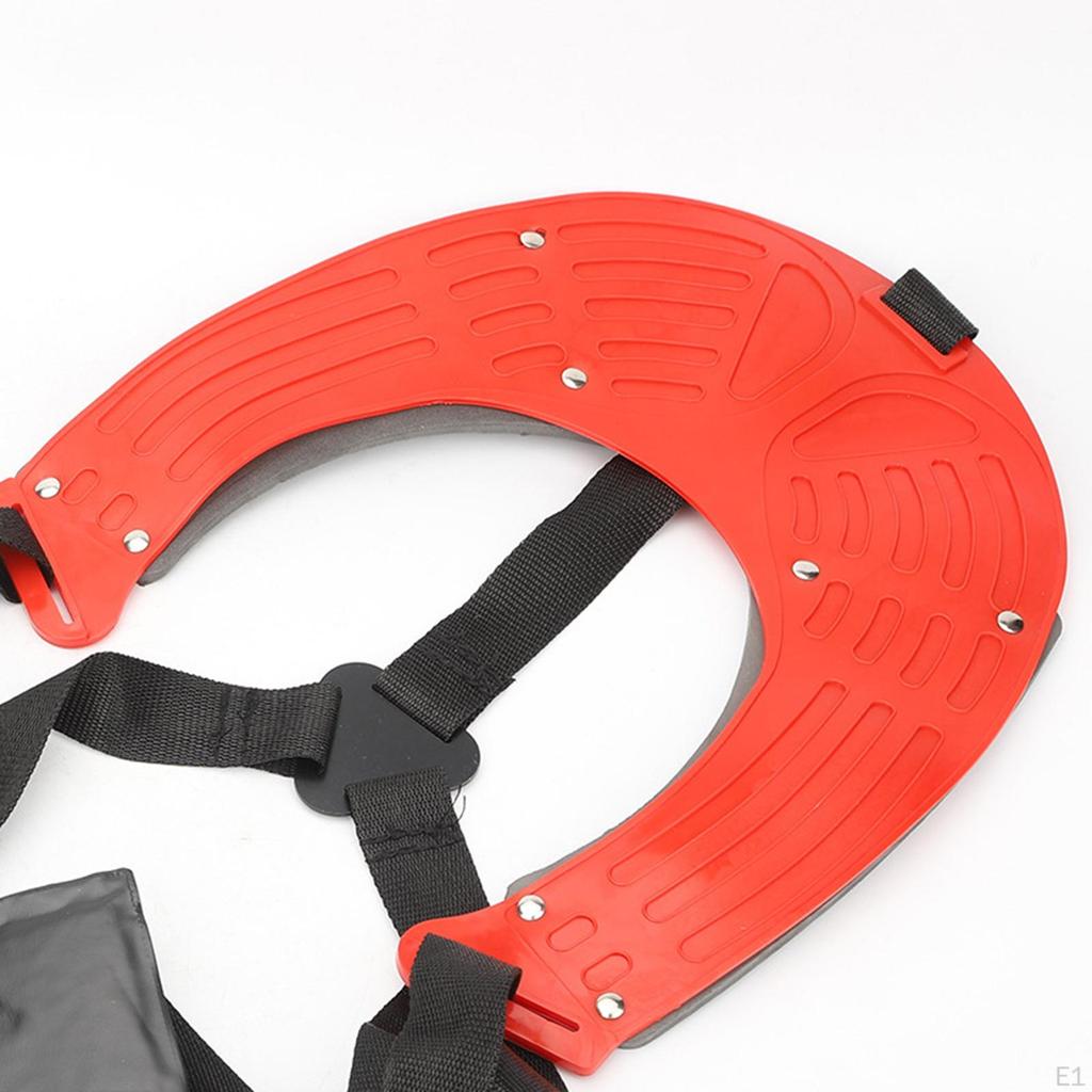 Trimmer Skuldersele Dobbel Stropp, Hage Gård Polstret Belte Justerbart for Tråd