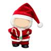 Mini Plush Doll Clothes Sweater Hat Dress Soft Doll Outfits Easy Wear Christmas Halloween Clothing for 17cm Dolls