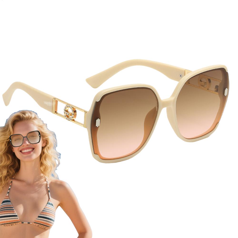 

Модные Солнцезащитные Очки Для Женщин Классические Модные Поляризованные Линзы Защита UV400 Очки Мода На Открытом Воздухе Спортивные Активности