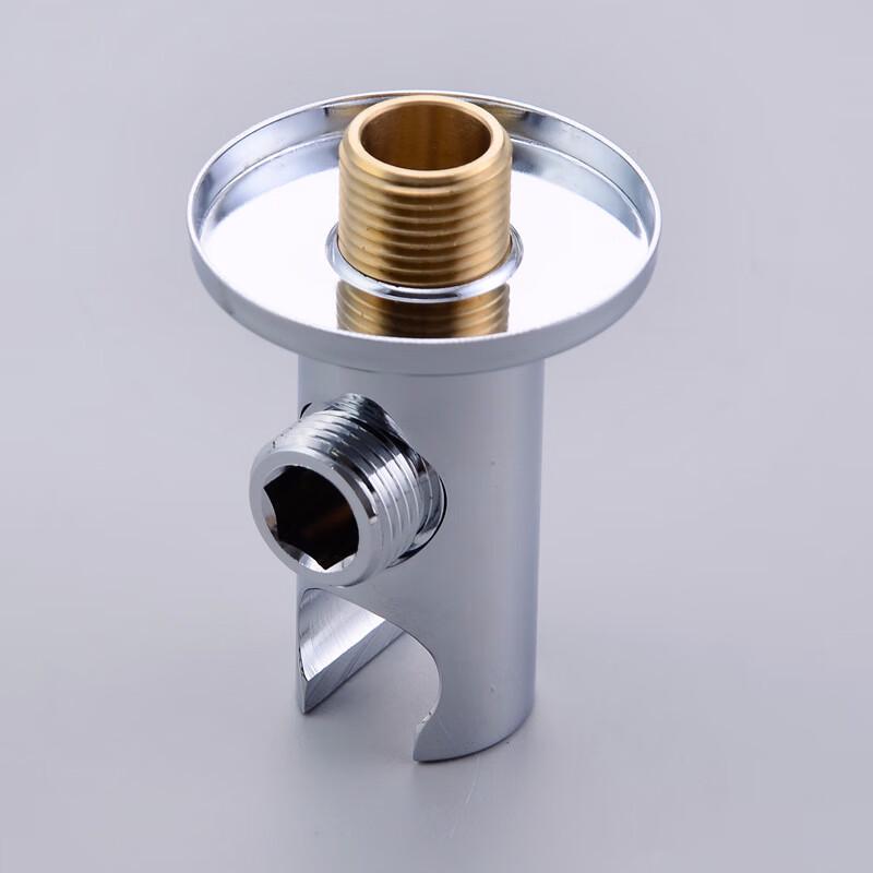 TLXT Handheld Shower Head Holder with Bottom Outlet