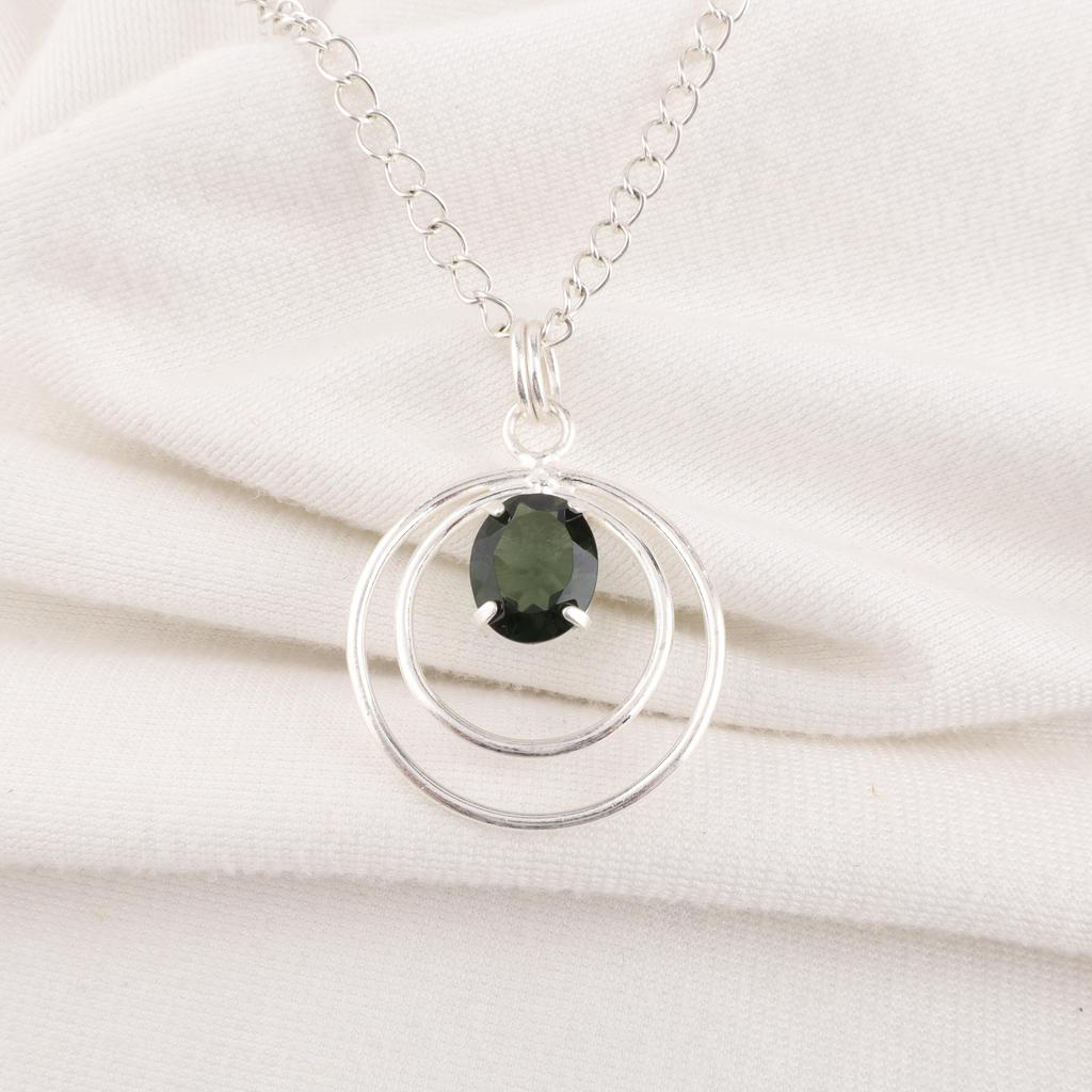 Green Tourmaline Gemstone Jewelry, 925 Solid Sterling Silver Pendant, Amazing Tourmaline Pendant, Handmade Designer Jewelry For Women