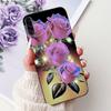 For Samsung Galaxy A90 5G Phone Case For Samsung A90 5G SM-A908B Elegant Floral Cat Painted Black Silicone Soft TPU Cases