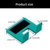 Magnetic Door Hinge Alignment Tool Plastic Mounting Clip For 2mm Gaps Control Prevents Drilling Errors In Bathroom Cabinet Install