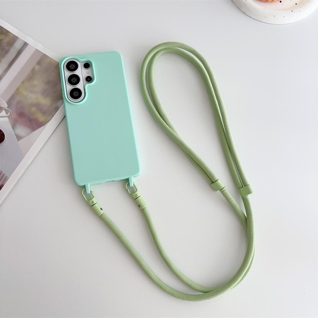 Crossbody Phone Case for Samsung Galaxy S26 Ultra S25 FE S24 S23 S22 S21 Plus A57 A37 A17 A07 A56 A36 TPU Silicone Soft Cover