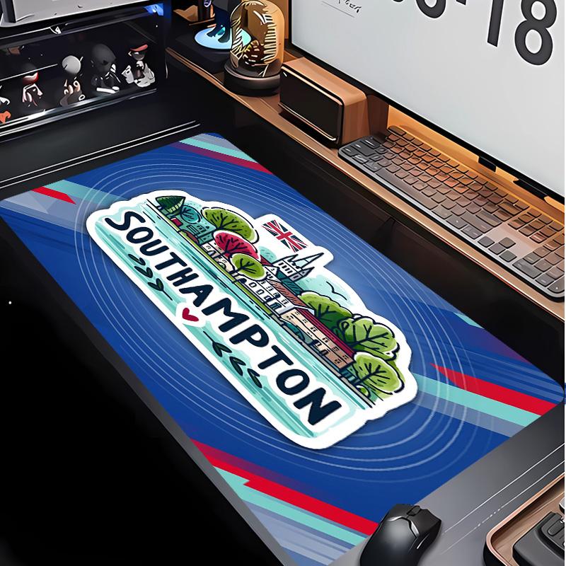 Southampton Football Pattern Mouse Pad Non?Slip Rubber Base Gaming Mousepad For Desk Office Home