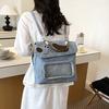 New Cute Cartoon Backpack For Women Korean Style Frosted Large Capacity High Quality Commuter Handbag Sweet Ulzzang Y2K Ita Bag