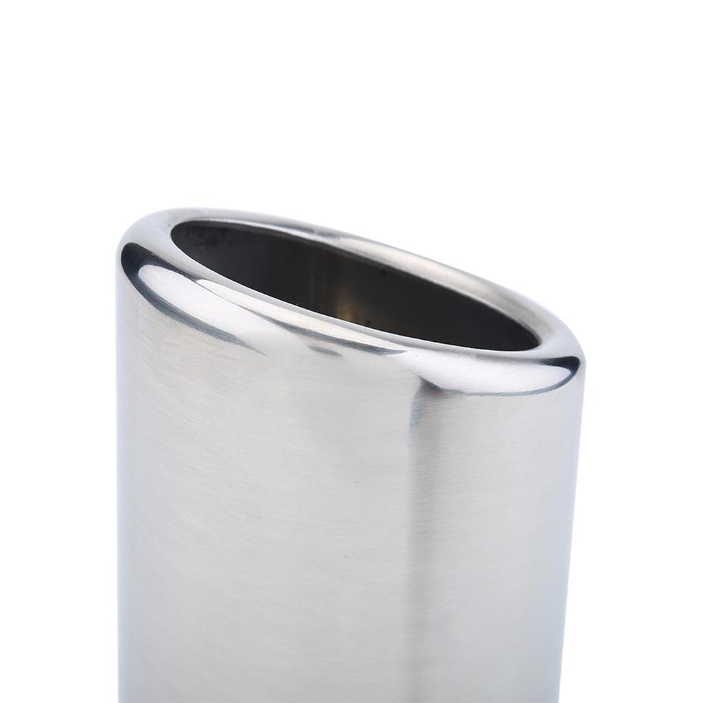 1 Pair of Car Exhaust Tail Pipes Muffler Tips Replacement 67mm