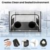 High Transparency Mushroom Grows Tent Clear Observation Panel for Convenient Monitoring and Development Tracking