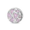 Sweet Romantic Copper Metal Princess Letter Pink High Heels Handbag Dress Charm Bead Components Bead Components Compatible With Pan Authentic