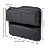 Car Seat Gap Filler Organizer, Multifunctional Leather Car Gap Filler, Auto Console Side Storage Box, Car Front Seat