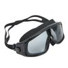 Swimming Goggles Prevent Fog UV Protection Wide View Diving Glasses with Storage Case for Adults Black